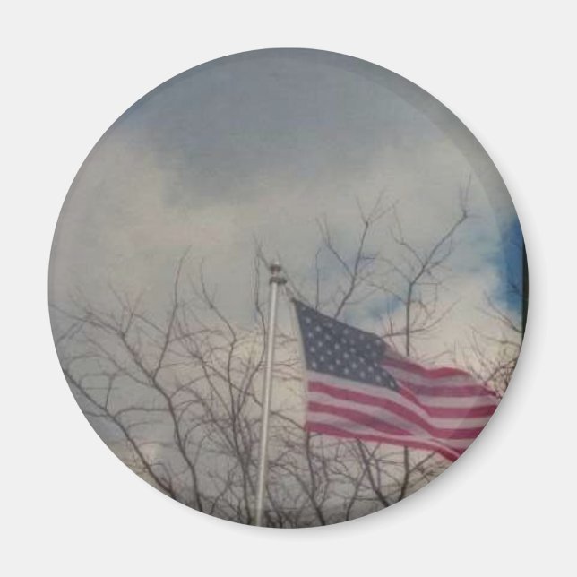 AIMANT LE DRAPEAU (Devant)