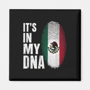 Aimant Le Drapeau Mexicain Mexique C'Est Dans Mon Adn
