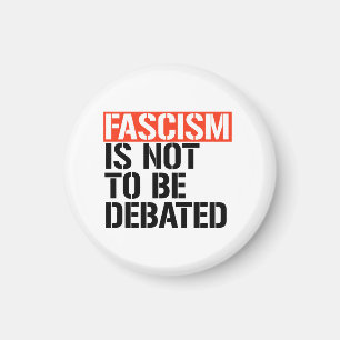 Aimant Le fascisme ne doit pas être débattu