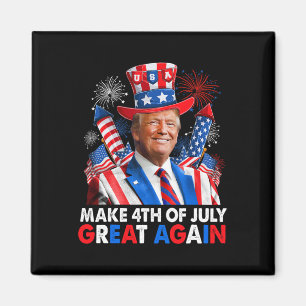 Aimant Le feu d'artifice patriotique de Trump rend 4 juil