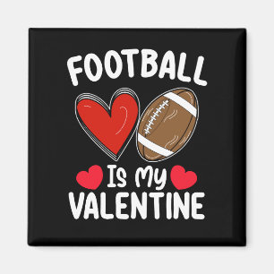 Aimant Le Football Est Mon Sport De Saint Valentin