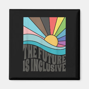 Aimant Le futur est inclusif Lgbt Droits gays Fierté _1