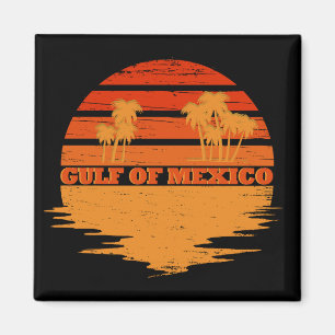Aimant Le golfe du Mexique reste salé vintage