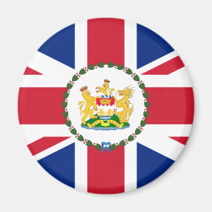 Aimant Le Gouverneur drapeau de Hong Kong, Chine