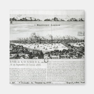 Aimant Le grand incendie de Londres en 1666