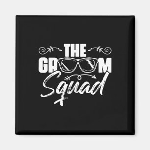 Aimant Le Groom Squad Sungles Mariage Bachelor Party Gro