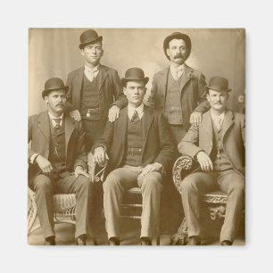 Aimant Le groupe sauvage - Butch Cassidy et enfant de