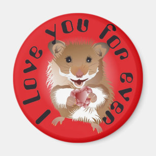 Aimant Le Hamster my little friend