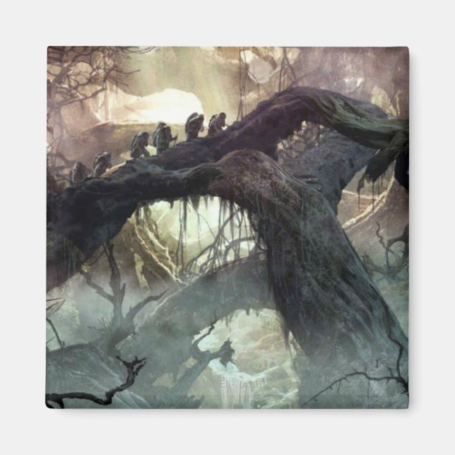 Aimant LE HOBBIT : DESOLATION DE SMAUG™ Concept Art 2 (Devant)