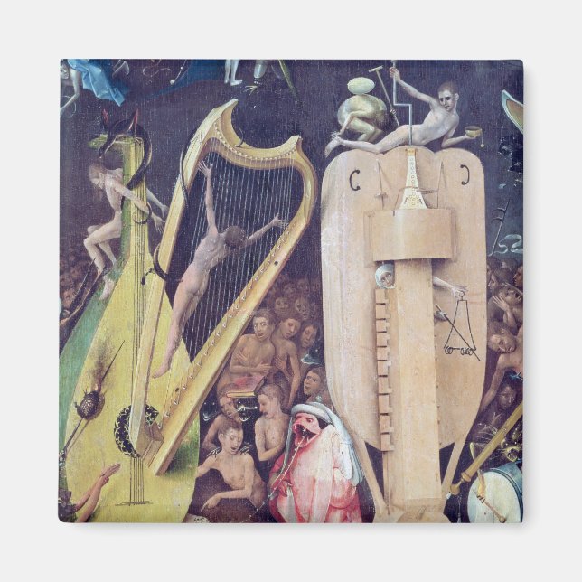 Aimant Le jardin des délices terrestres (Devant)