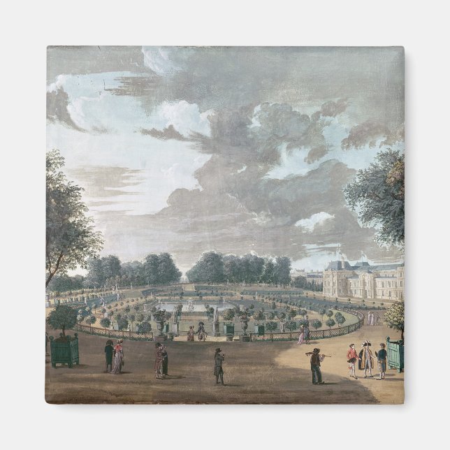 Aimant Le jardin du Luxembourg (Devant)