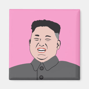 Aimant Le Jong-ONU riant de Kim