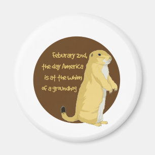 Aimant Le jour de Groundhog