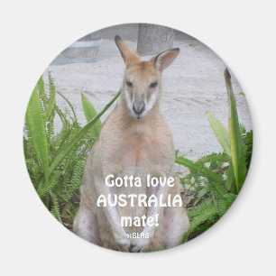 Aimant Le kangourou a obtenu au loveAUSTRALIAmate ! ,