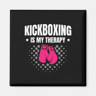 Aimant Le kickboxing est ma thérapie d'arts martiaux pour