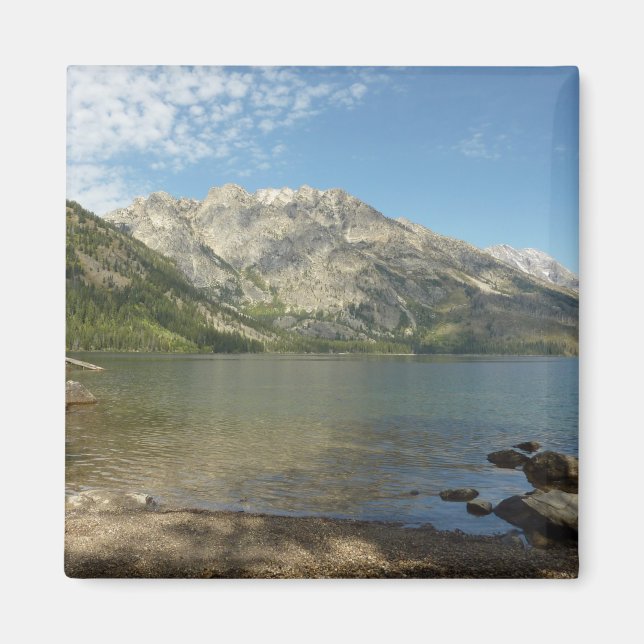 Aimant Le lac Jenny dans le parc national de Grand Teton (Devant)