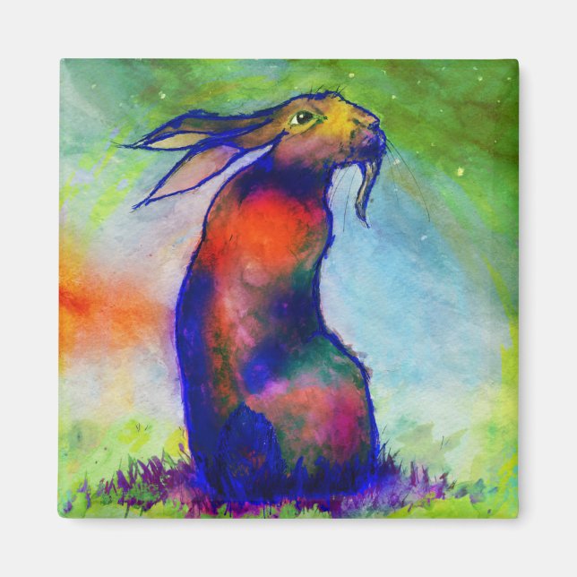 Aimant -Le Lièvre Sauvage- (Devant)