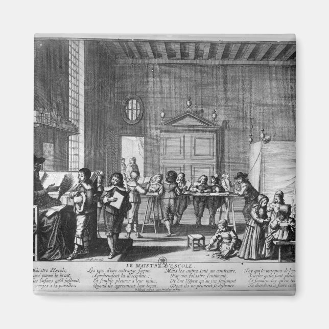 Aimant Le maître d'école (Devant)