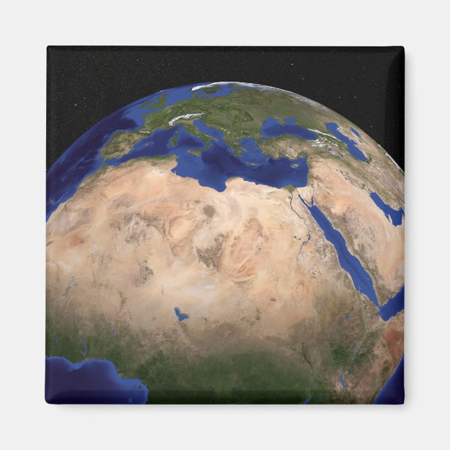 Aimant Le marbre bleu Nouvelle génération Terre 3 (Devant)