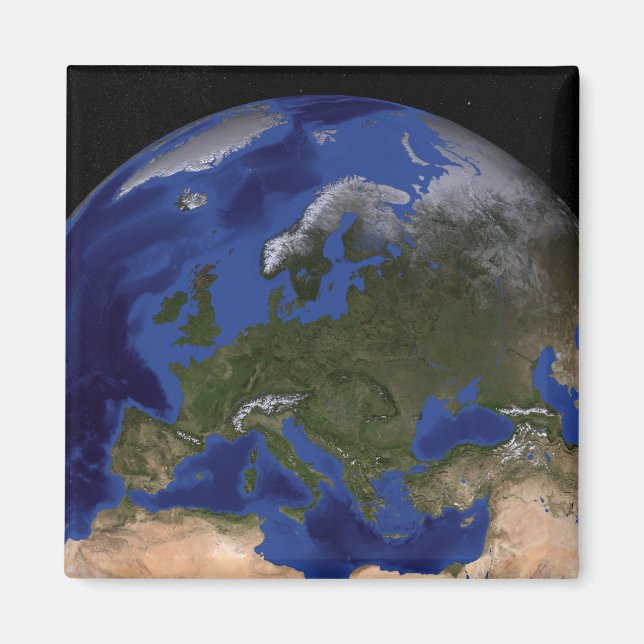 Aimant Le marbre bleu Nouvelle génération Terre 6 (Devant)