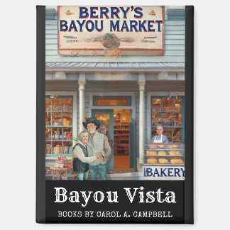 Aimant Le marché de Berry's Bayou – Collection Southern P