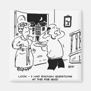 Aimant Le mari ne veut pas remettre en question