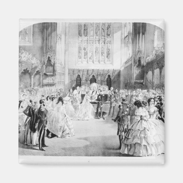 Aimant Le mariage de Victoria (Devant)