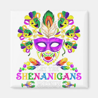 Aimant Le Masque À Lèvres Perles Laisser Les Shenanigans