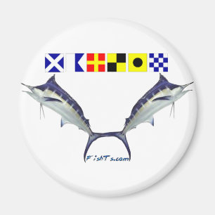 Aimant Le Masterfull Marlin sautant des Gamefish