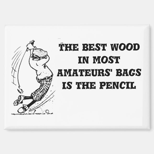 Aimant "Le meilleur bois" (Recto)