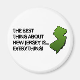 Aimant Le meilleur du New Jersey, c'est... Tout !