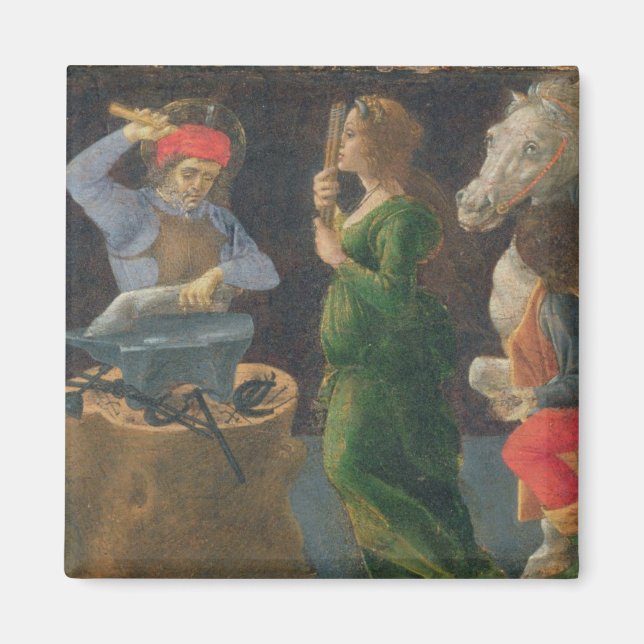 Aimant Le Miracle de St. Eligius, panneau de prédella de (Devant)