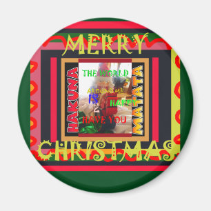 Aimant Le monde autour de moi est heureux que vous me col