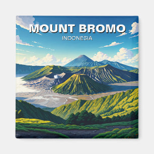 Aimant Le Mont Bromo Indonésie Voyage