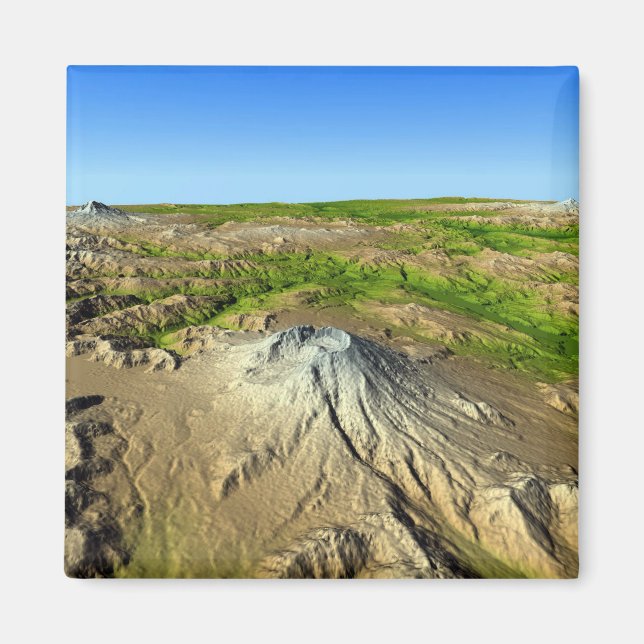 Aimant Le mont Saint-Helens (Devant)