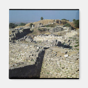 Aimant Le monticule de Hissarlik, le site de
