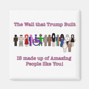 Aimant Le mur que Trump a construit