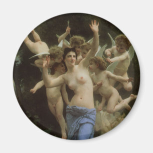 Aimant Le nid de la guêpe par William Adolphe Bouguereau