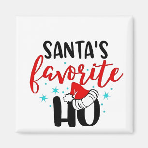 Aimant Le Noël de papa Noël le plus drôle Xmas