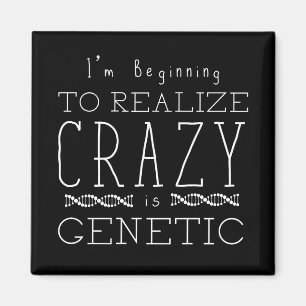 Aimant Le noir orphelin   fou est génétique