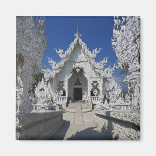 Aimant Le nouveau temple tout blanc de Wat Rong Khun à
