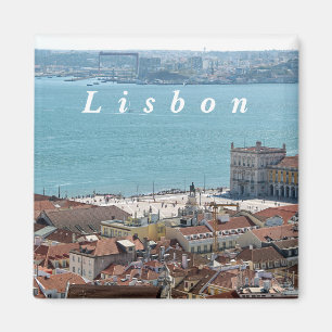Aimant Le panorama de Lisbonne.