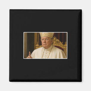 Aimant Le Pape Trump Drôle Président Le prochain Pape