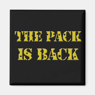 Aimant le paquet est du fromage de retour