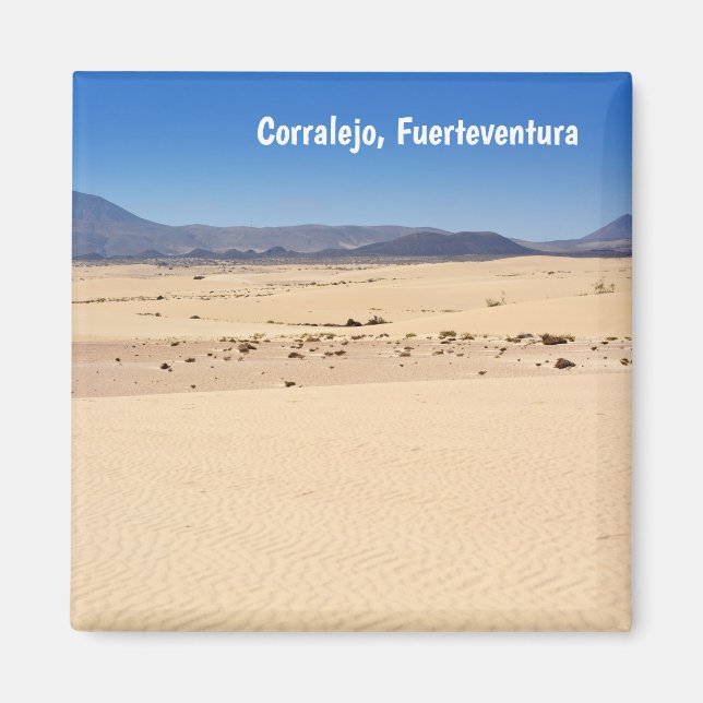 Aimant Le parc de Corralejo, Fuerteventura (Devant)