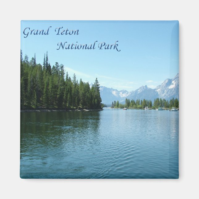 Aimant Le Parc national de Grand Teton (Devant)