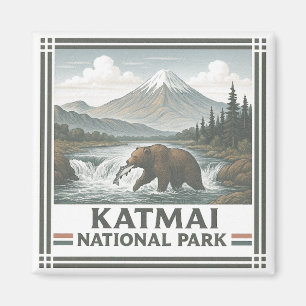 Aimant Le Parc national de Katmai