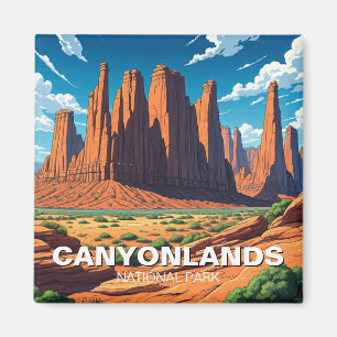 Aimant Le Parc national des Canyonlands de Moab Utah