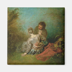 Aimant Le Pas de Faux, c.1717 (huile sur la toile)