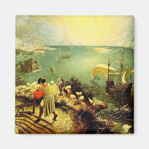 Aimant Le paysage de Bruegel avec l'automne d'Icare -